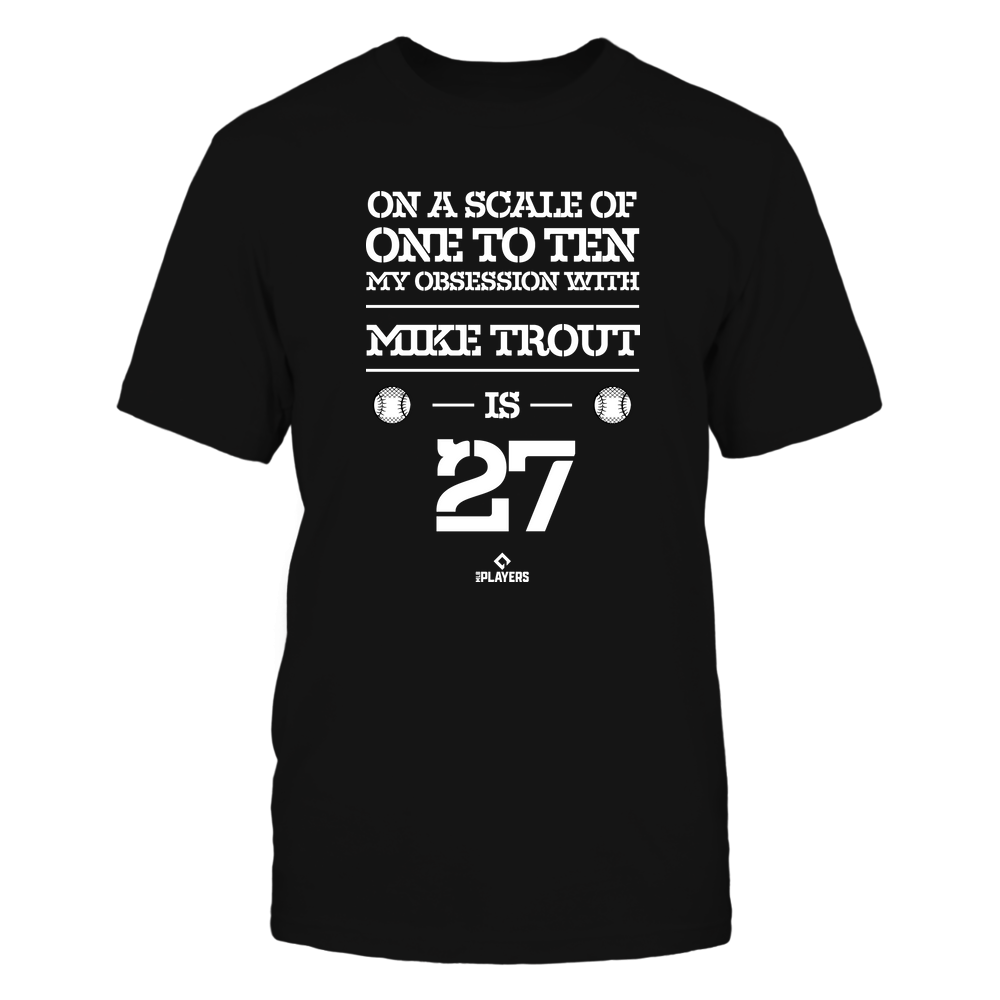 Obsession - Mike Trout Tee | Los Angeles A Baseball | MLBPA | Ballpark MVP