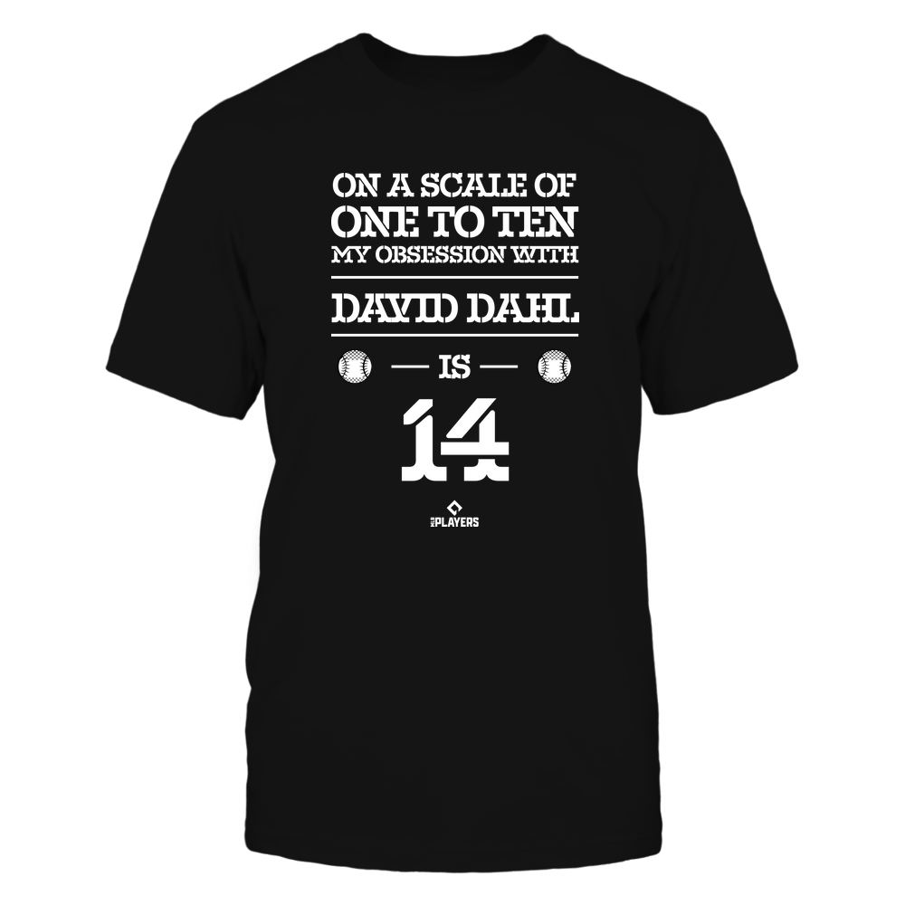 Obsession - David Dahl T-Shirt | Milwaukee Pro Baseball | Ballpark MVP | MLBPA