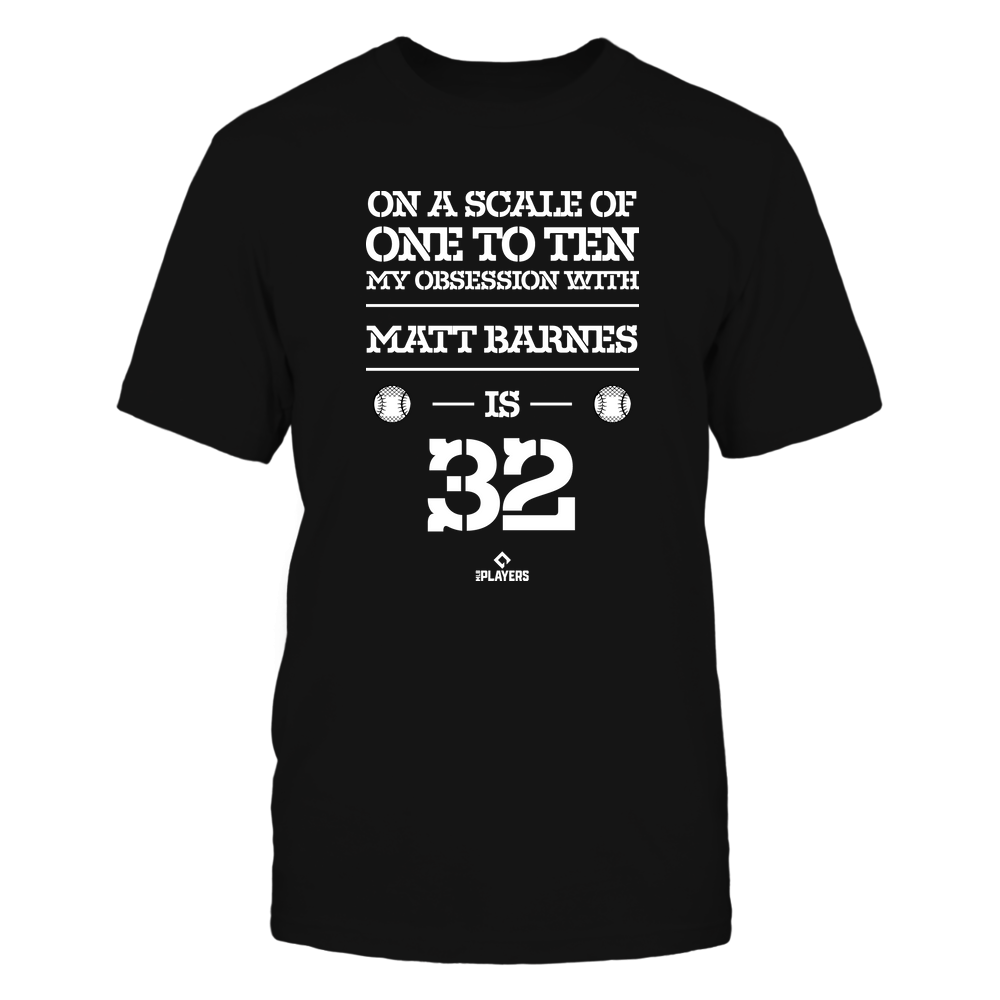 Obsession - Matt Barnes Shirt | Boston Major League Baseball | Ballpark MVP | MLBPA