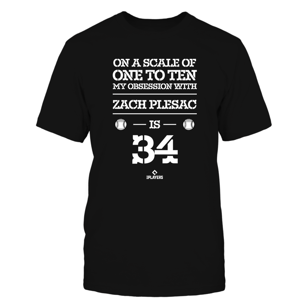 Obsession - Zach Plesac T-Shirt | Cleveland Pro Baseball | Ballpark MVP | MLBPA