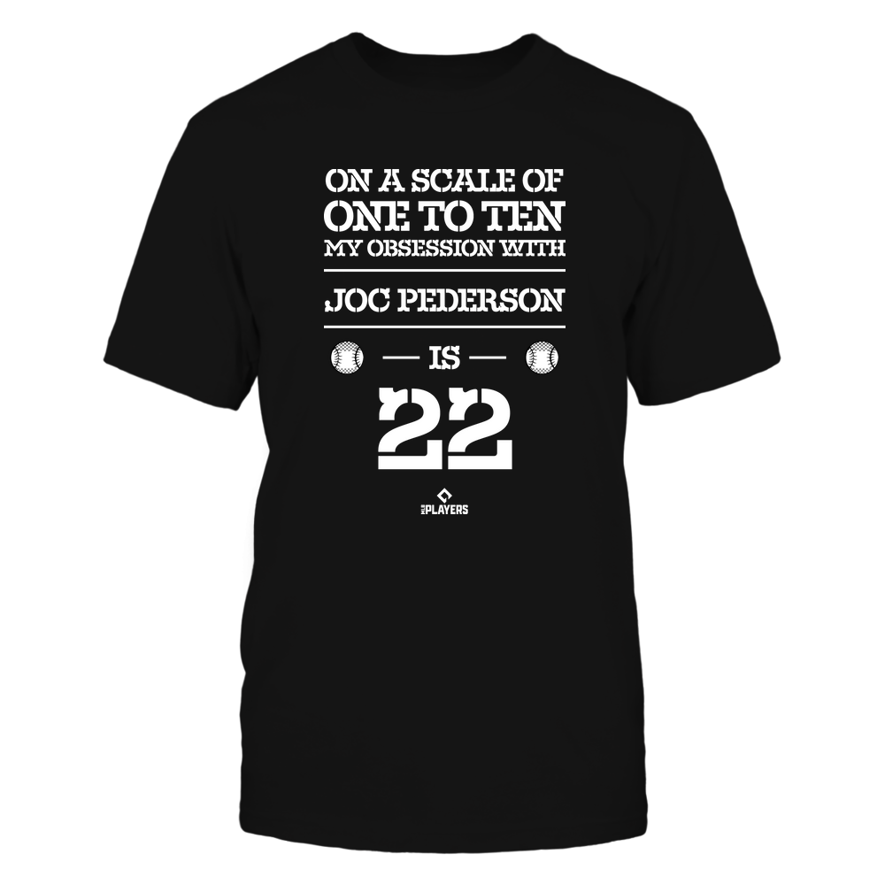 Obsession - Joc Pederson Tee | Atlanta Baseball | MLBPA | Ballpark MVP