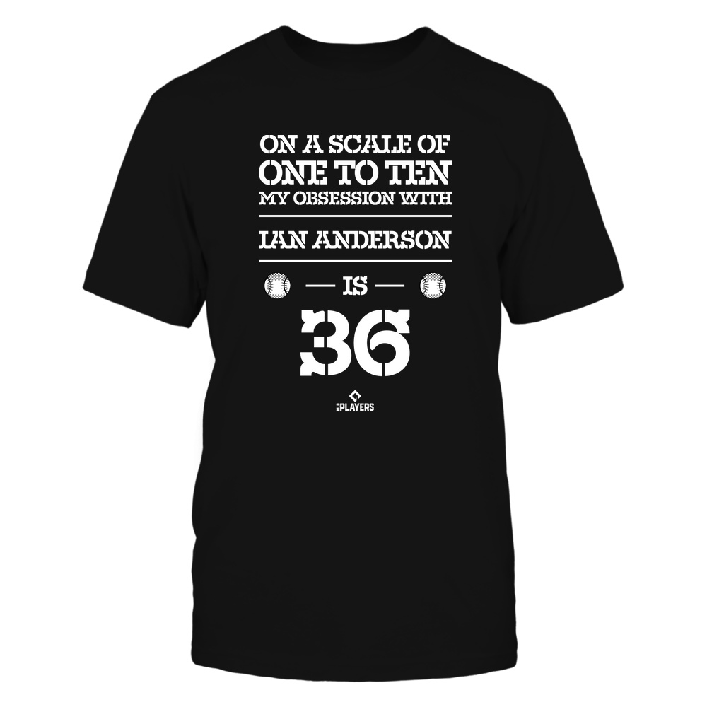 Obsession - Ian Anderson Tee | Atlanta Baseball | MLBPA | Ballpark MVP