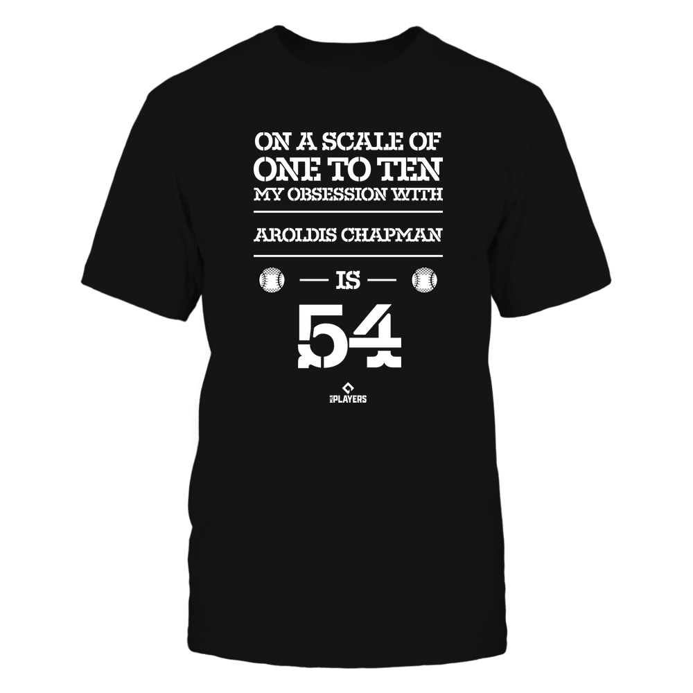 Obsession - Aroldis Chapman T-Shirt | New York Y Pro Baseball | Ballpark MVP | MLBPA