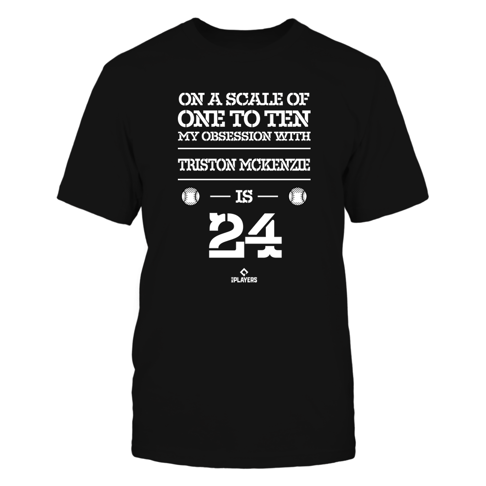 Obsession - Triston McKenzie Tee | Cleveland Baseball | MLBPA | Ballpark MVP