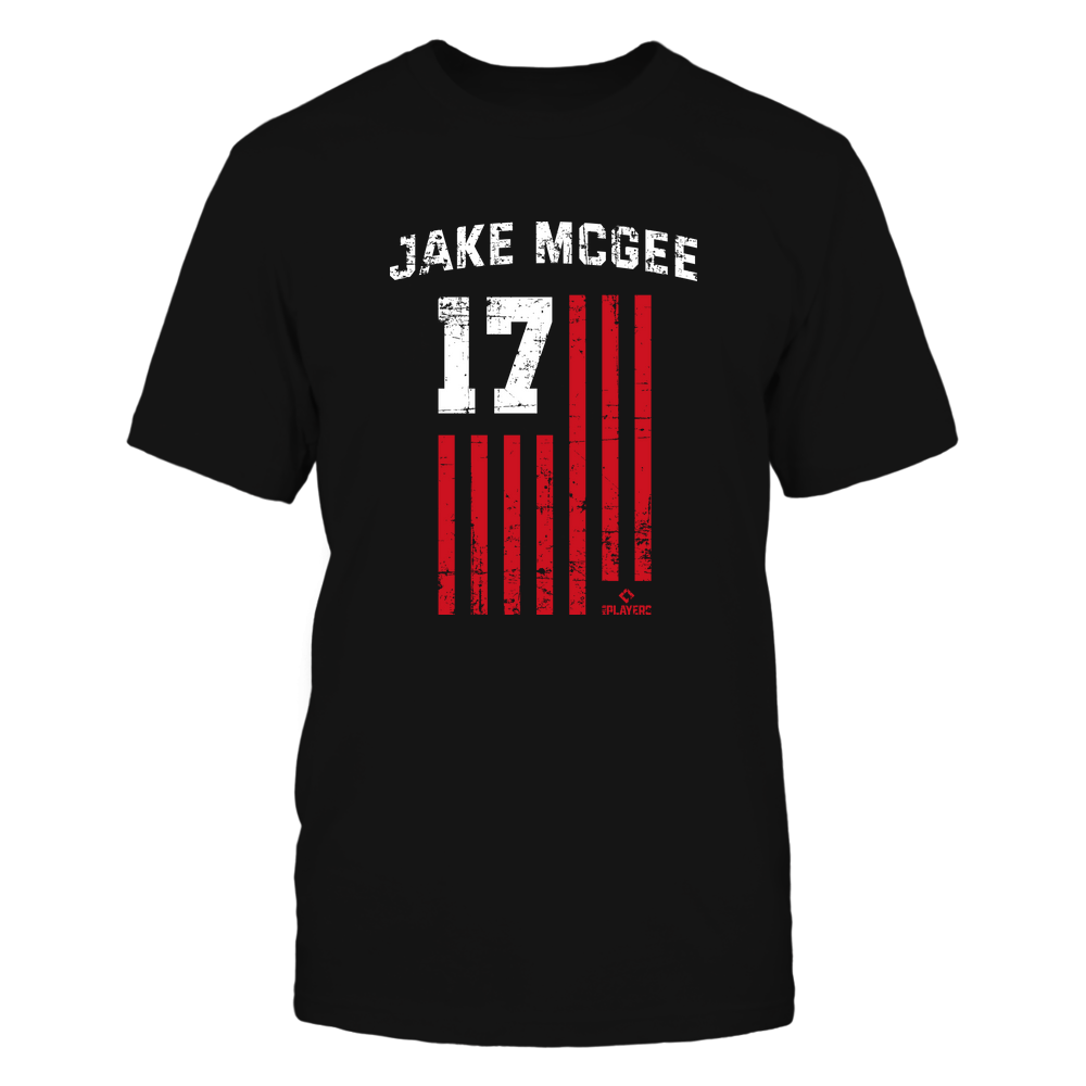 Vintage Flag - Jake McGee T-Shirt | San Francisco Pro Baseball | Ballpark MVP | MLBPA