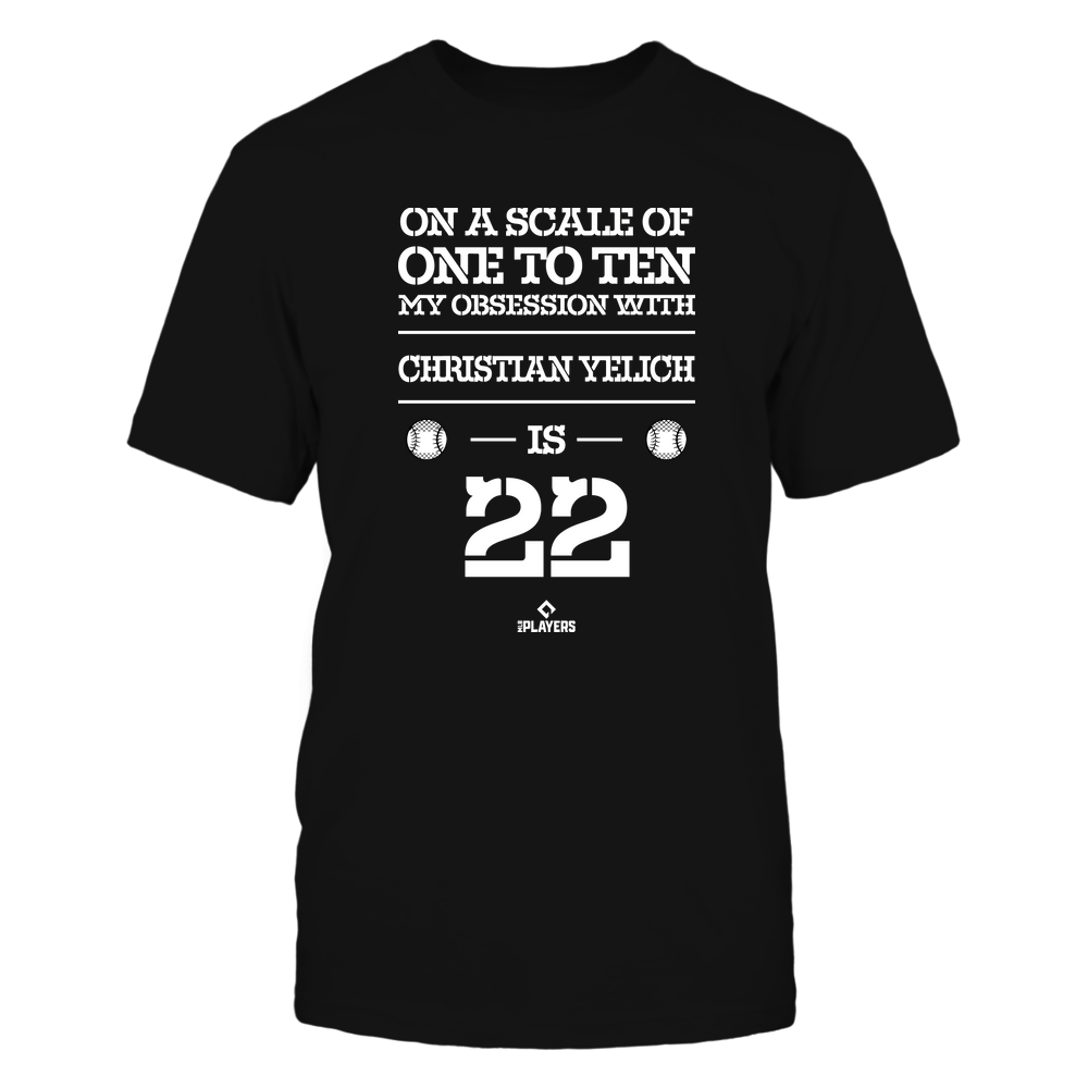 Obsession - Christian Yelich Tee | Milwaukee Baseball | MLBPA | Ballpark MVP