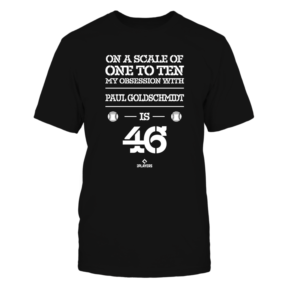 Obsession - Paul Goldschmidt Shirt | St. Louis Major League Baseball | Ballpark MVP | MLBPA