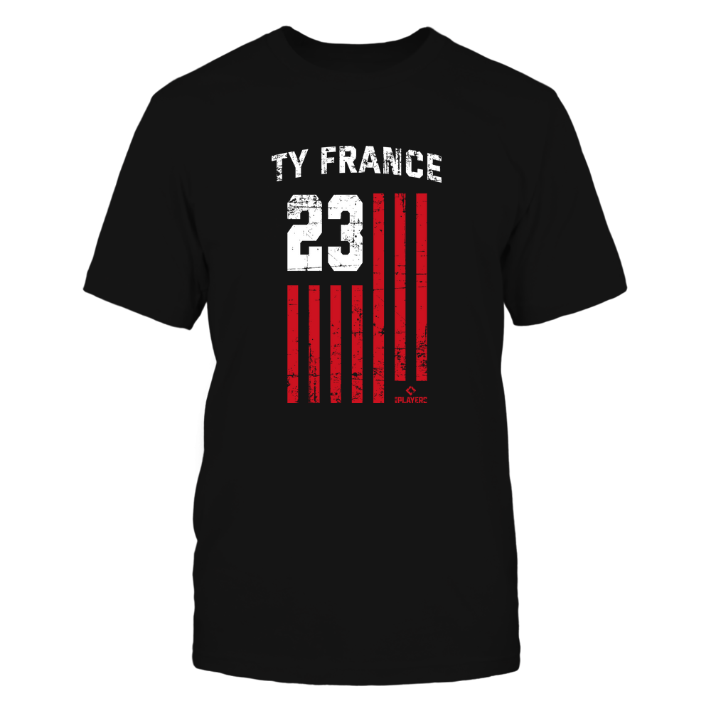 Vintage Flag - Ty France Tee | Seattle Baseball | MLBPA | Ballpark MVP