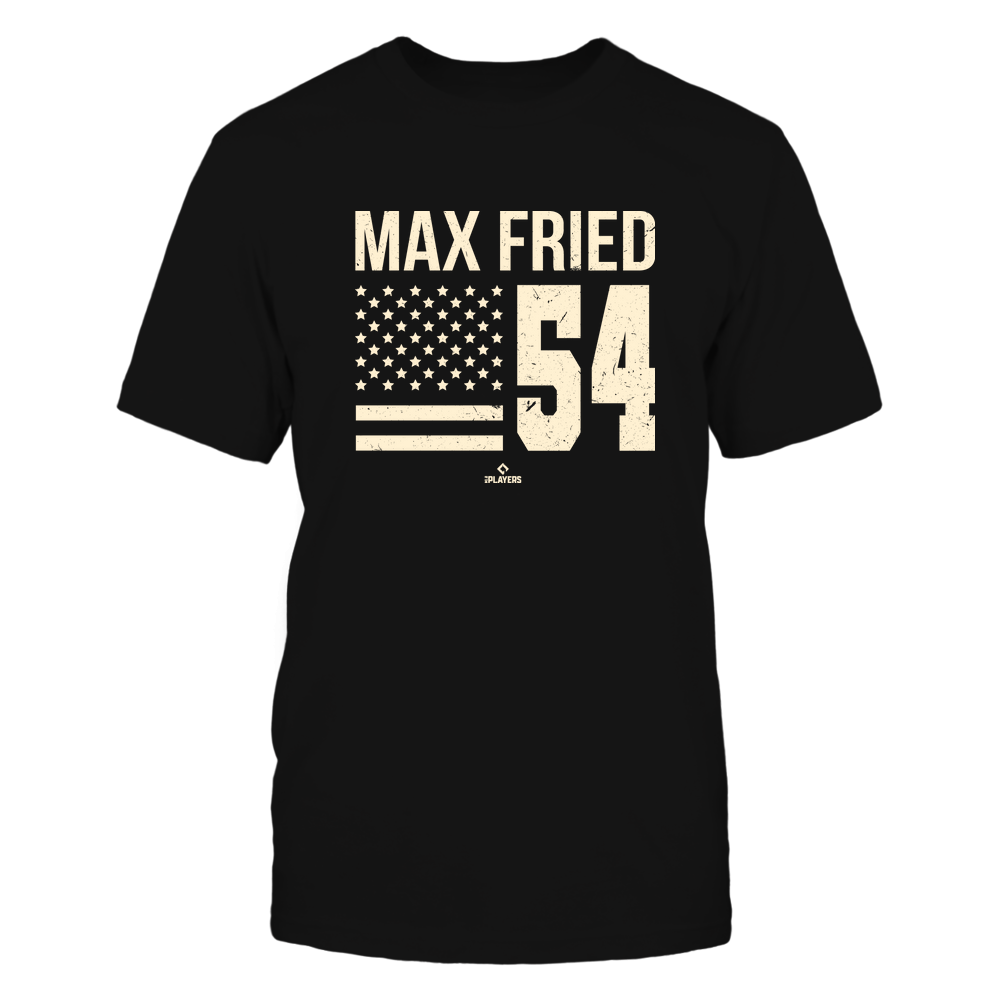 Vintage Flag - Max Fried Tee | Atlanta Baseball | MLBPA | Ballpark MVP