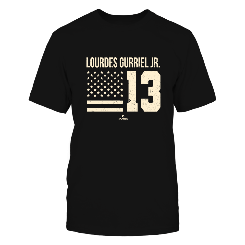 Vintage Flag - Lourdes Gurriel Jr Shirt | Toronto Major League Baseball | Ballpark MVP | MLBPA