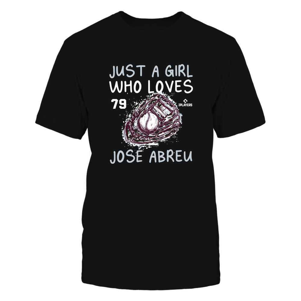 A Girl Who Loves - Jose Abreu Shirt | Chicago W Major League Baseball | Ballpark MVP | MLBPA