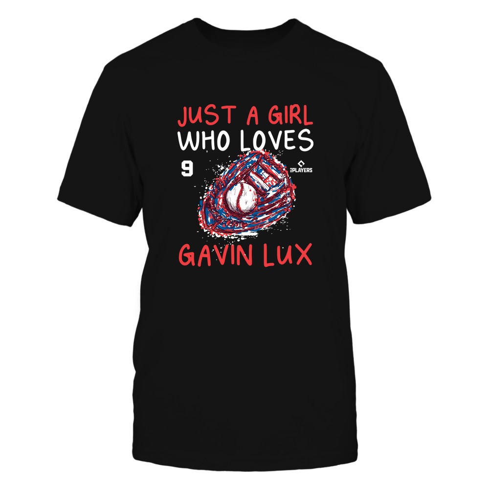 A Girl Who Loves - Gavin Lux Shirt | Los Angeles D Major League Baseball | Ballpark MVP | MLBPA