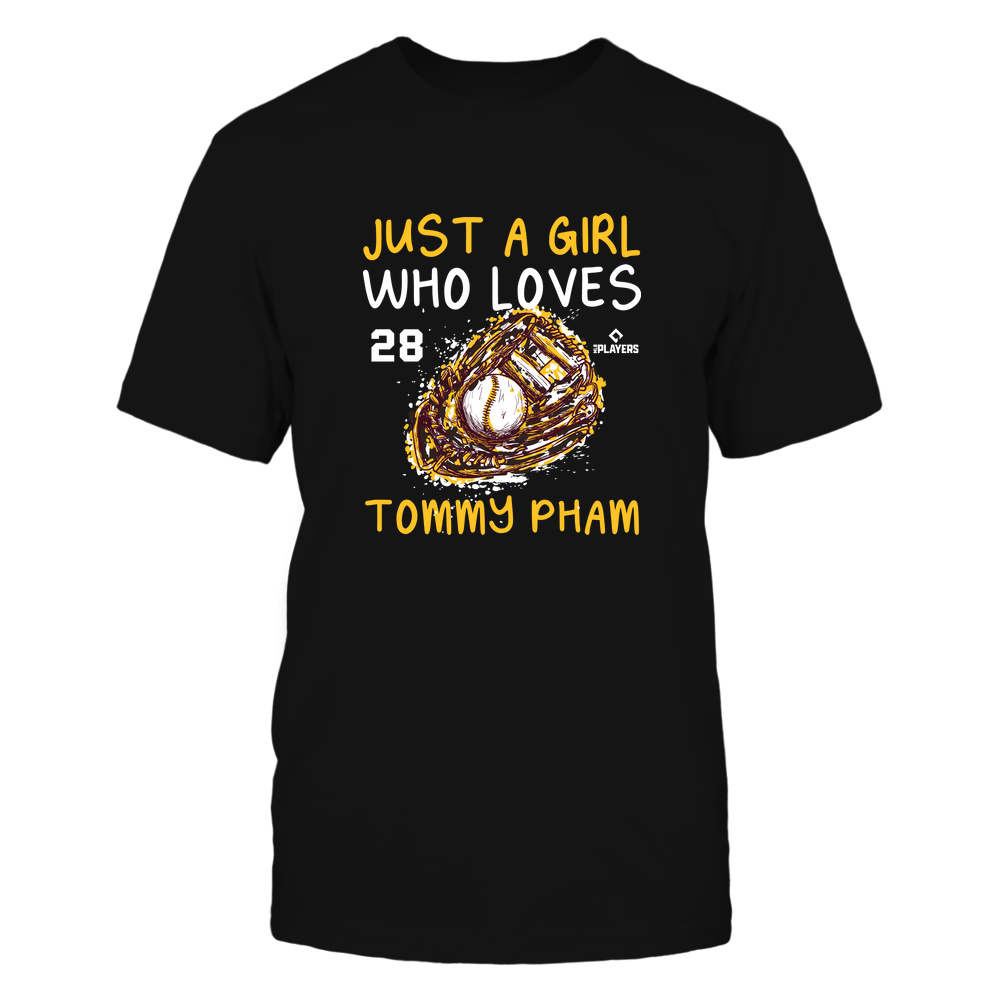 A Girl Who Loves - Tommy Pham Shirt | San Diego Major League Baseball | Ballpark MVP | MLBPA