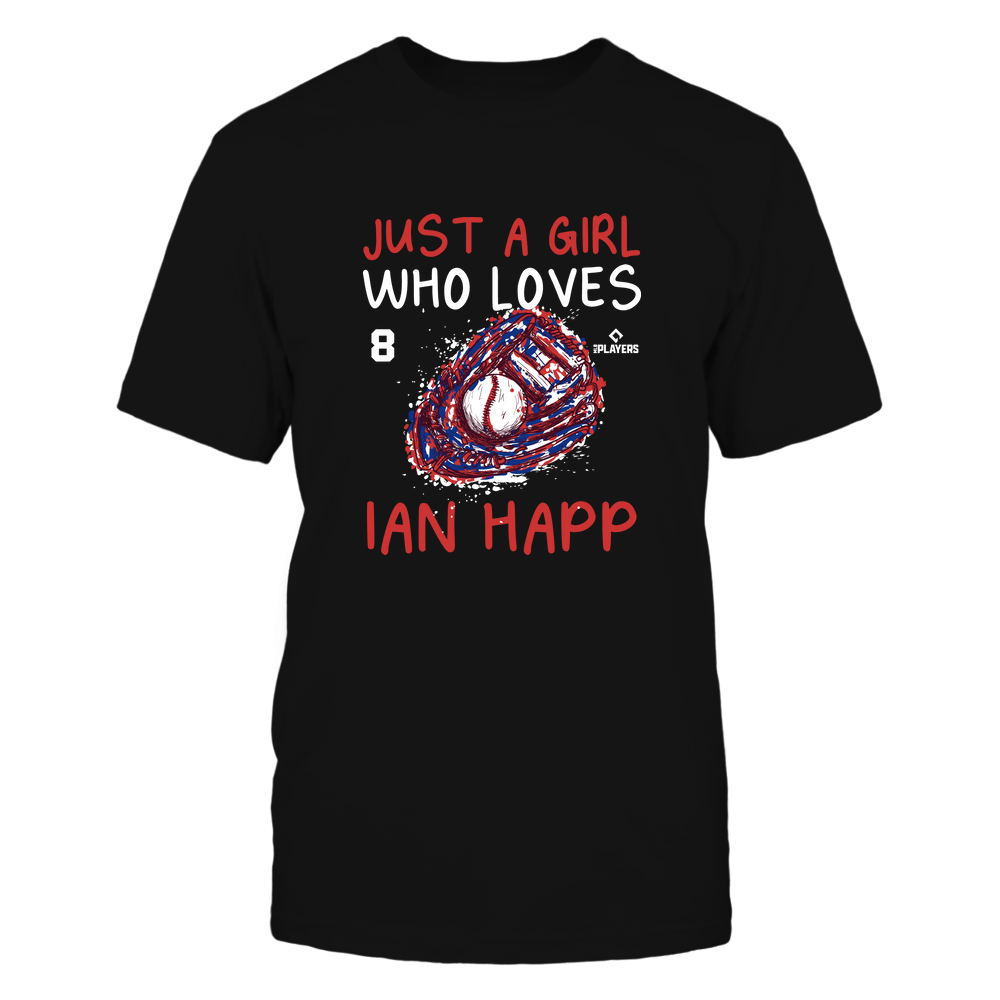 A Girl Who Loves - Ian Happ Shirt | Chicago C Major League Baseball | Ballpark MVP | MLBPA