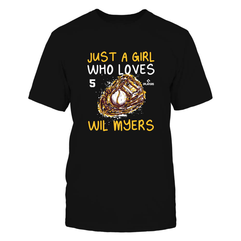 A Girl Who Loves - Wil Myers Shirt | San Diego Major League Baseball | Ballpark MVP | MLBPA