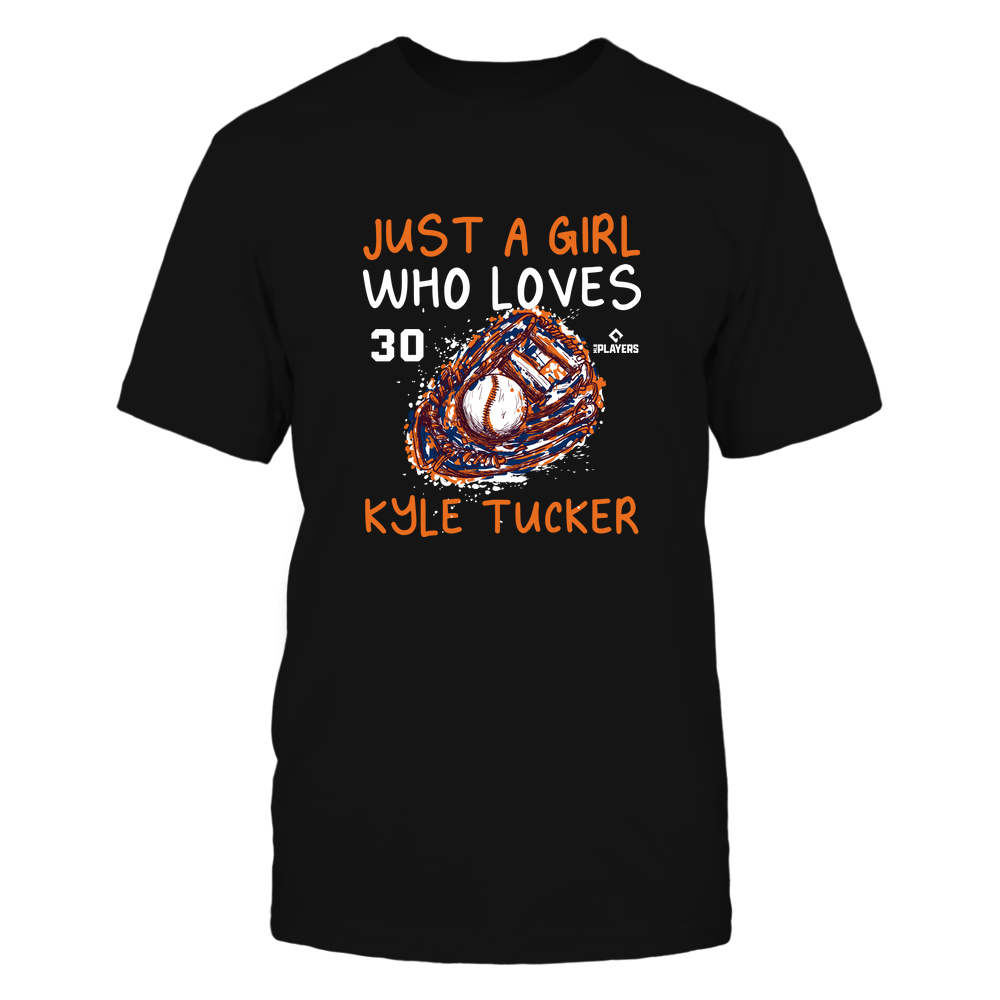 A Girl Who Loves - Kyle Tucker T-Shirt | Houston Pro Baseball | Ballpark MVP | MLBPA