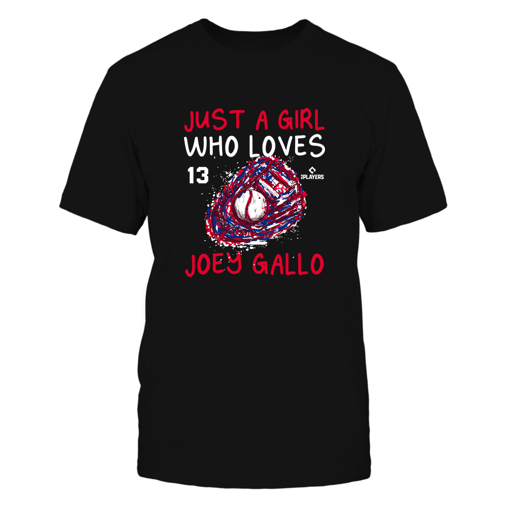 A Girl Who Loves - Joey Gallo Shirt | New York Y Major League Baseball | Ballpark MVP | MLBPA