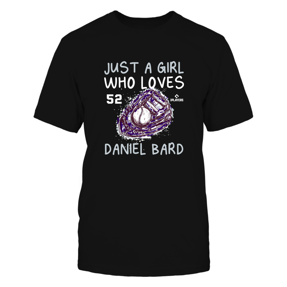 A Girl Who Loves - Daniel Bard Shirt | Colorado Major League Baseball | Ballpark MVP | MLBPA