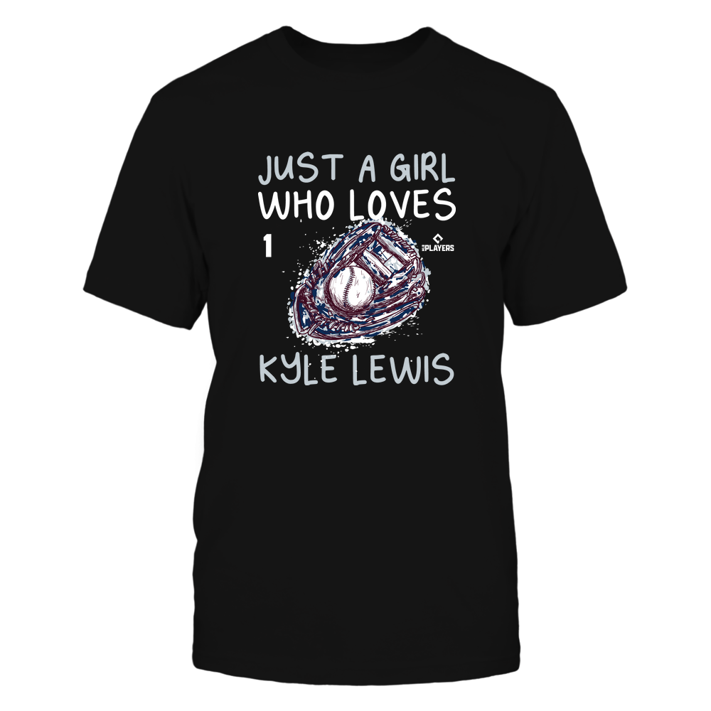 A Girl Who Loves - Kyle Lewis Tee | Seattle Baseball | MLBPA | Ballpark MVP