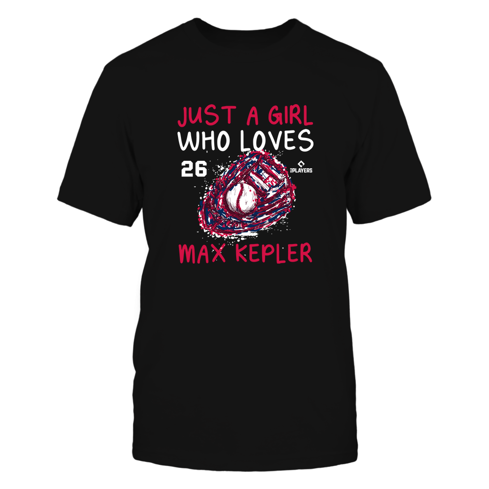 A Girl Who Loves - Max Kepler Tee | Baseball | MLBPA | Ballpark MVP