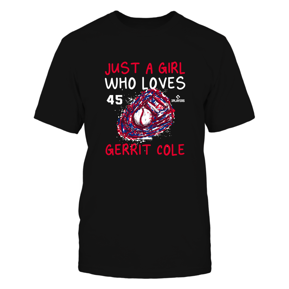 A Girl Who Loves - Gerrit Cole Tee | New York Y Baseball | MLBPA | Ballpark MVP