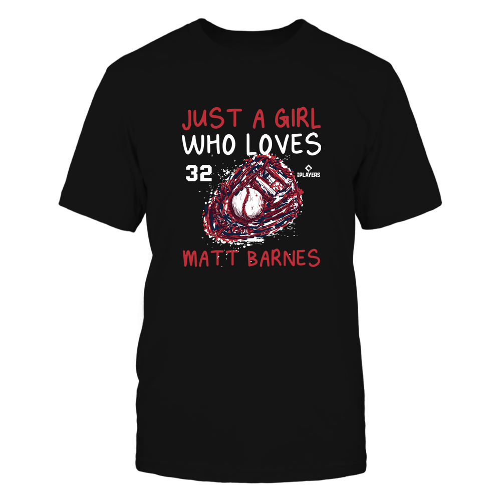 A Girl Who Loves - Matt Barnes Tee | Boston Baseball | MLBPA | Ballpark MVP