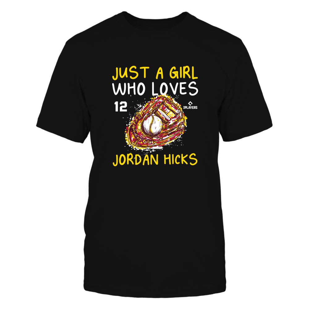 A Girl Who Loves - Jordan Hicks T-Shirt | St. Louis Pro Baseball | Ballpark MVP | MLBPA