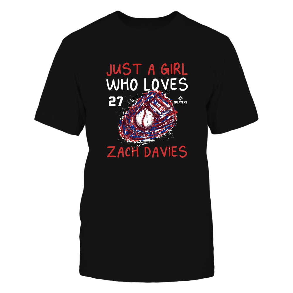 A Girl Who Loves - Zach Davies Shirt | Chicago C Major League Baseball | Ballpark MVP | MLBPA