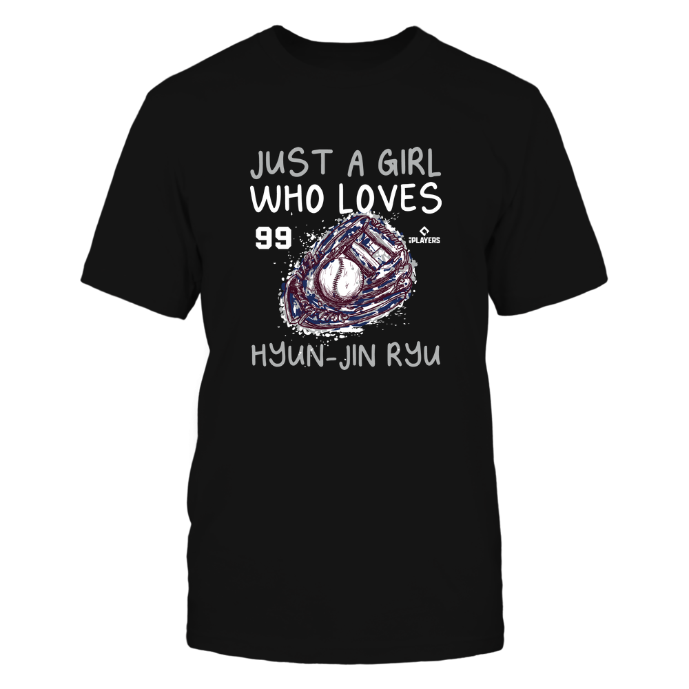 A Girl Who Loves - Hyun Jin Ryu Tee | Toronto Baseball | MLBPA | Ballpark MVP