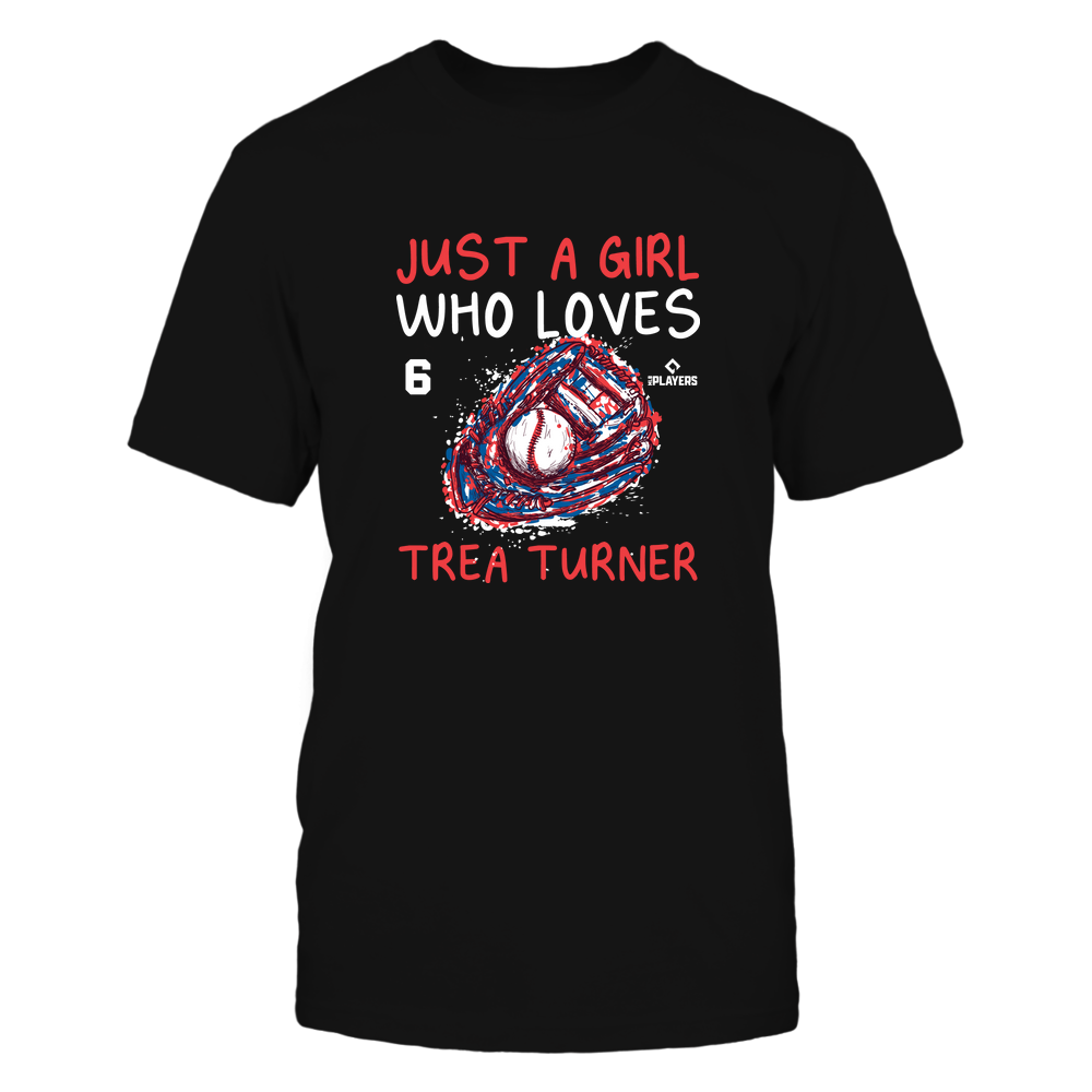 A Girl Who Loves - Trea Turner Shirt | Los Angeles D Major League Baseball | Ballpark MVP | MLBPA