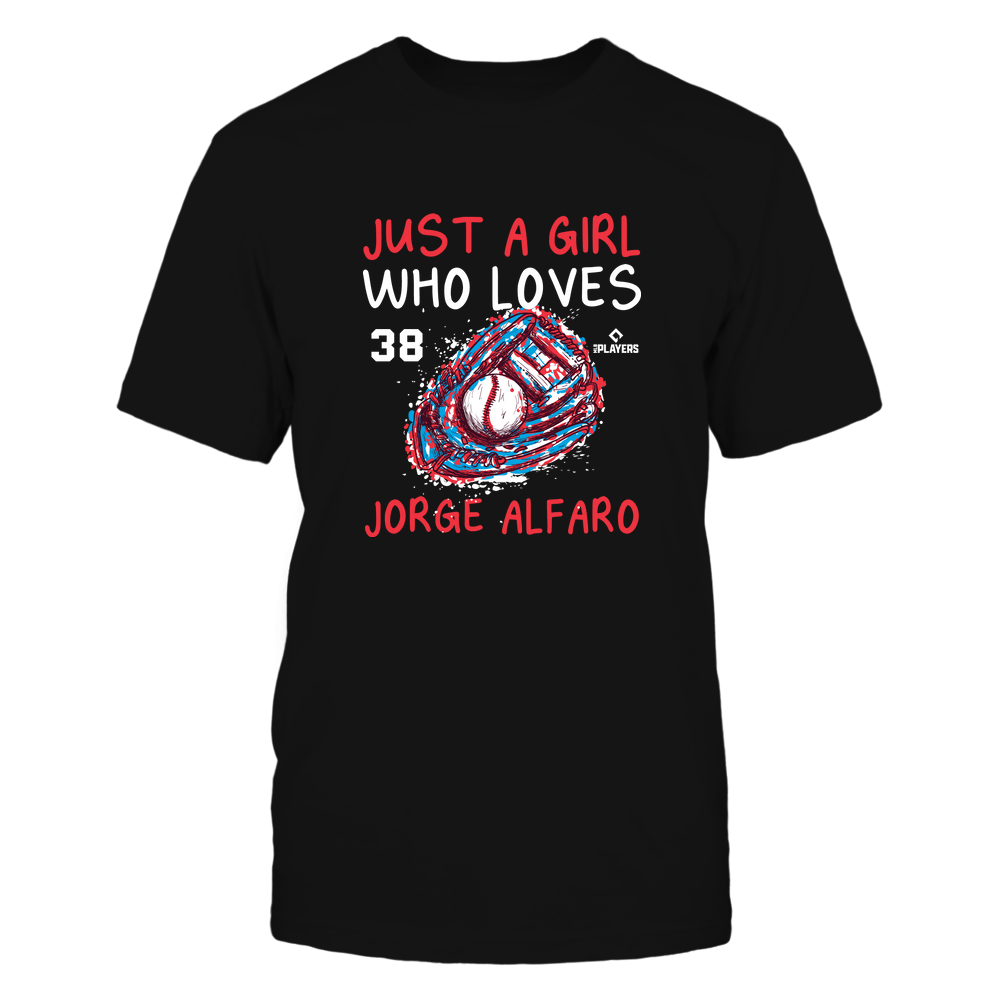 A Girl Who Loves - Jorge Alfaro Tee | Miami Baseball | MLBPA | Ballpark MVP