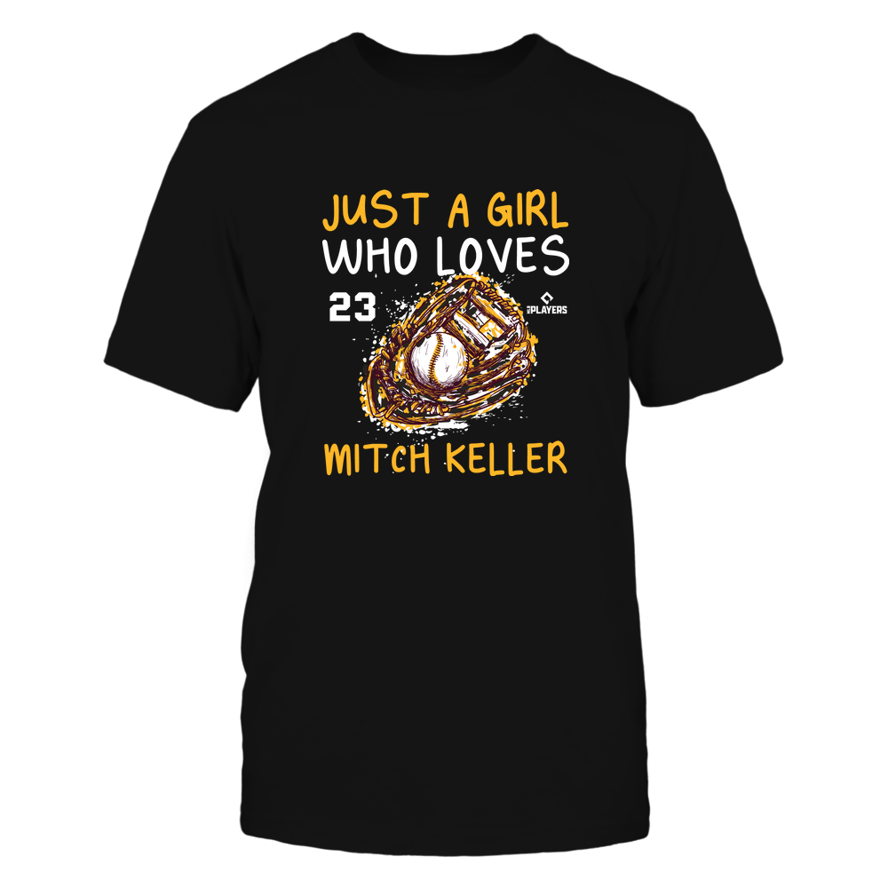 A Girl Who Loves - Mitch Keller Tee | Pittsburgh Baseball | MLBPA | Ballpark MVP