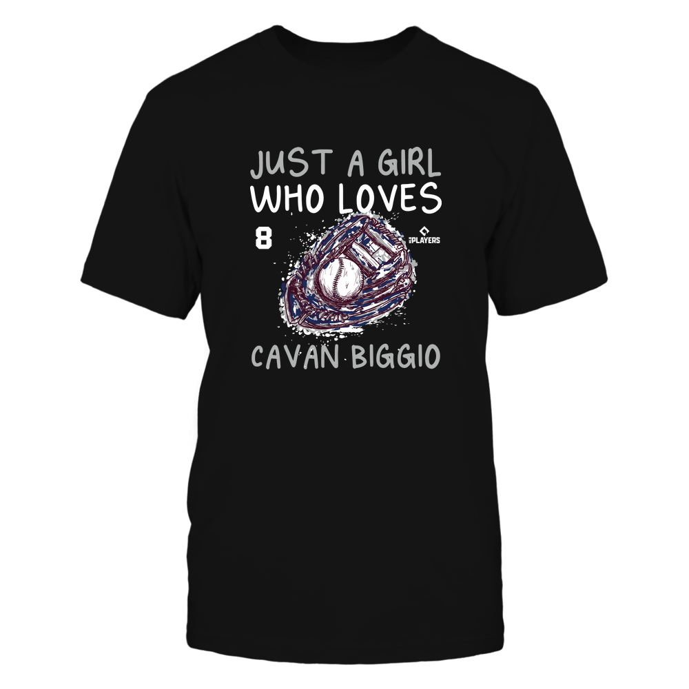 A Girl Who Loves - Cavan Biggio T-Shirt | Toronto Pro Baseball | Ballpark MVP | MLBPA