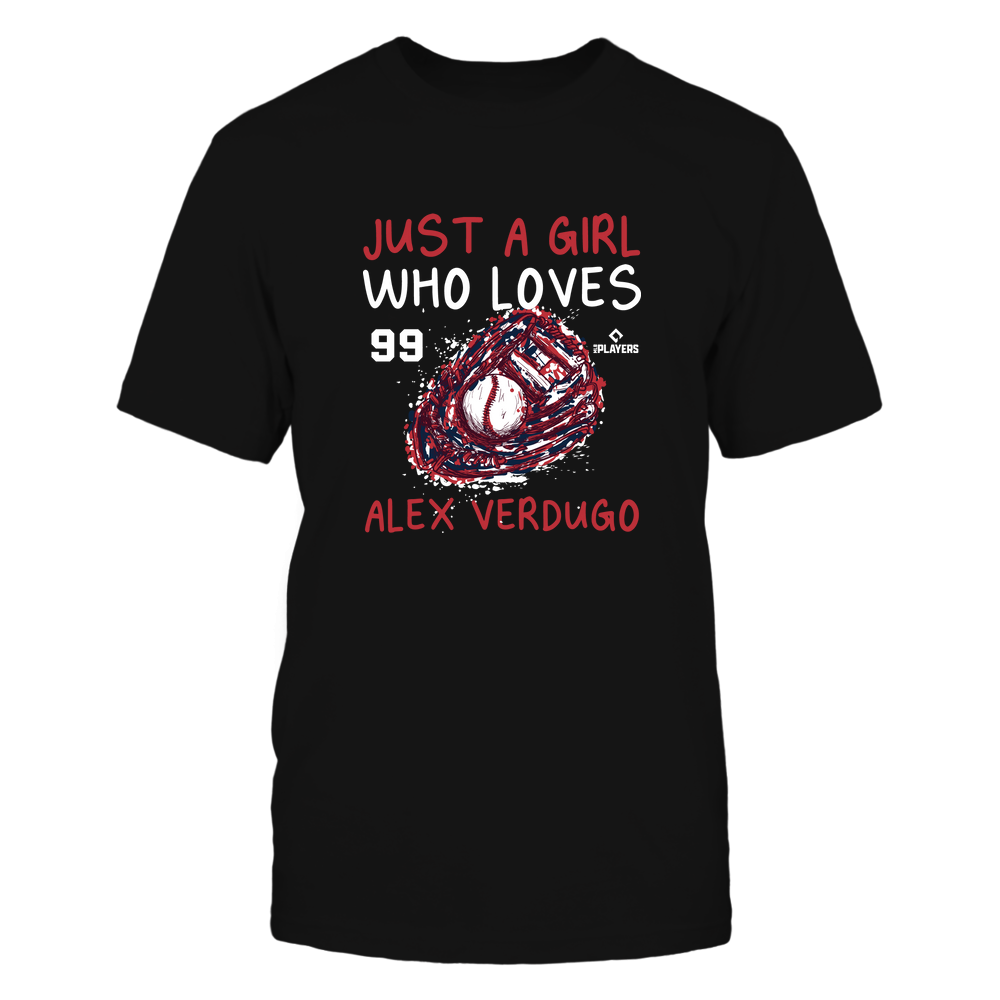 A Girl Who Loves - Alex Verdugo Tee | Boston Baseball | MLBPA | Ballpark MVP