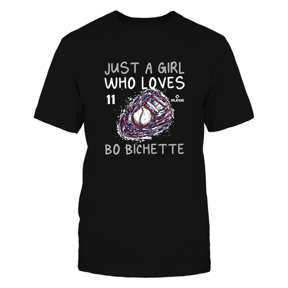 A Girl Who Loves - Bo Bichette Tee | Toronto Baseball | MLBPA | Ballpark MVP