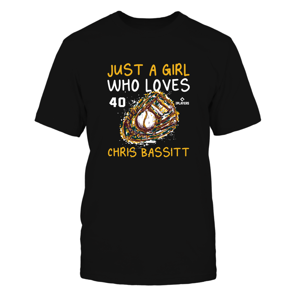 A Girl Who Loves - Chris Bassitt Tee | Oakland Baseball | MLBPA | Ballpark MVP