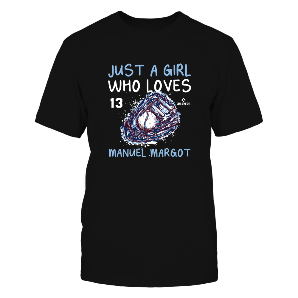 A Girl Who Loves - Manuel Margot Tee | Tampa Bay Baseball | MLBPA | Ballpark MVP