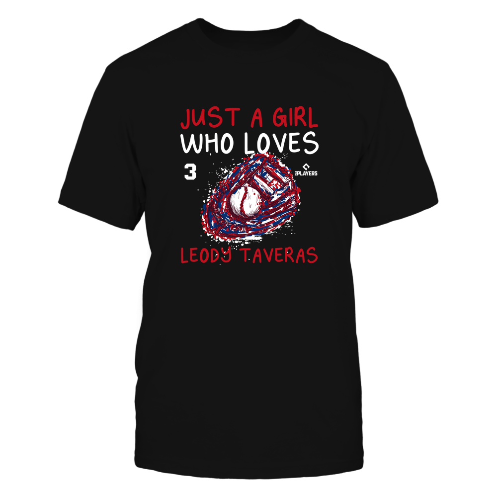 A Girl Who Loves - Leody Taveras Shirt | Texas Major League Baseball | Ballpark MVP | MLBPA