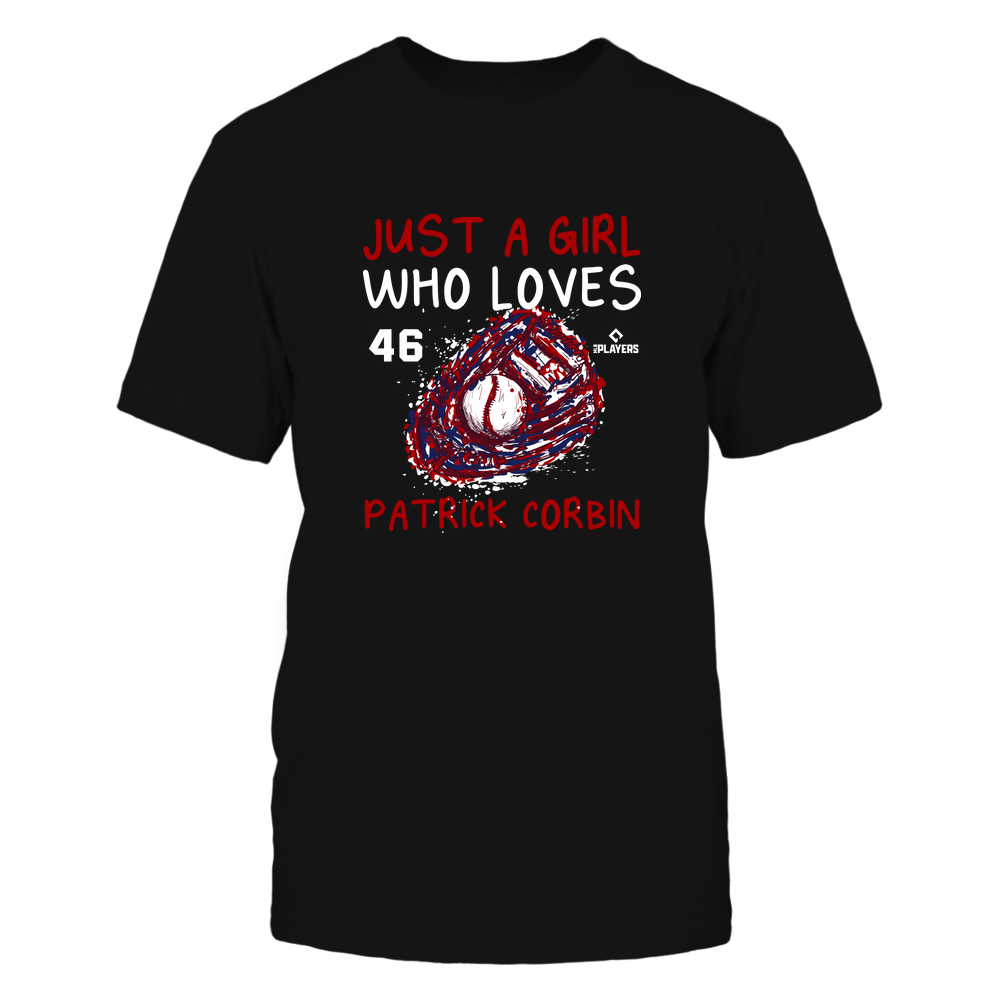 A Girl Who Loves - Patrick Corbin Tee | Washington Baseball | MLBPA | Ballpark MVP