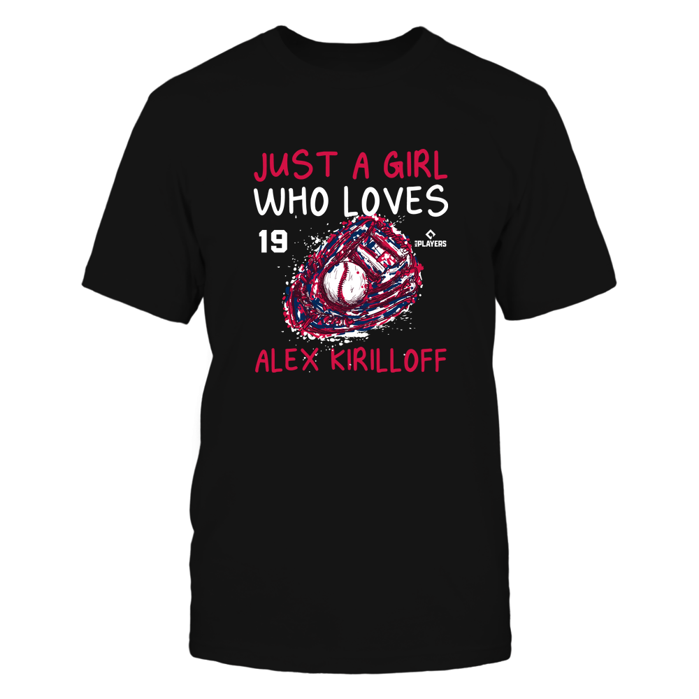 A Girl Who Loves - Alex Kirilloff T-Shirt | Pro Baseball | Ballpark MVP | MLBPA