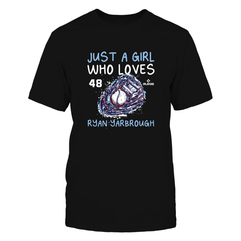 A Girl Who Loves - Ryan Yarbrough Tee | Tampa Bay Baseball | MLBPA | Ballpark MVP