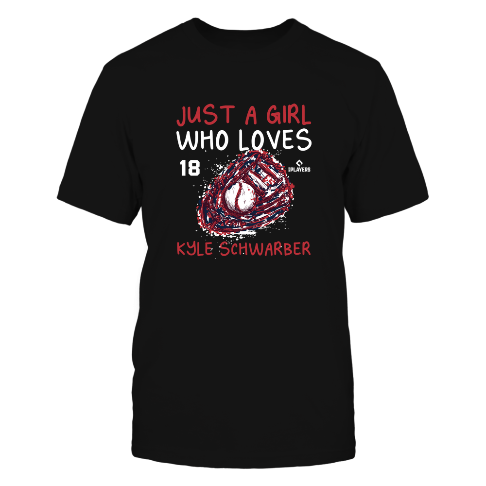 A Girl Who Loves - Kyle Schwarber Shirt | Boston Major League Baseball | Ballpark MVP | MLBPA