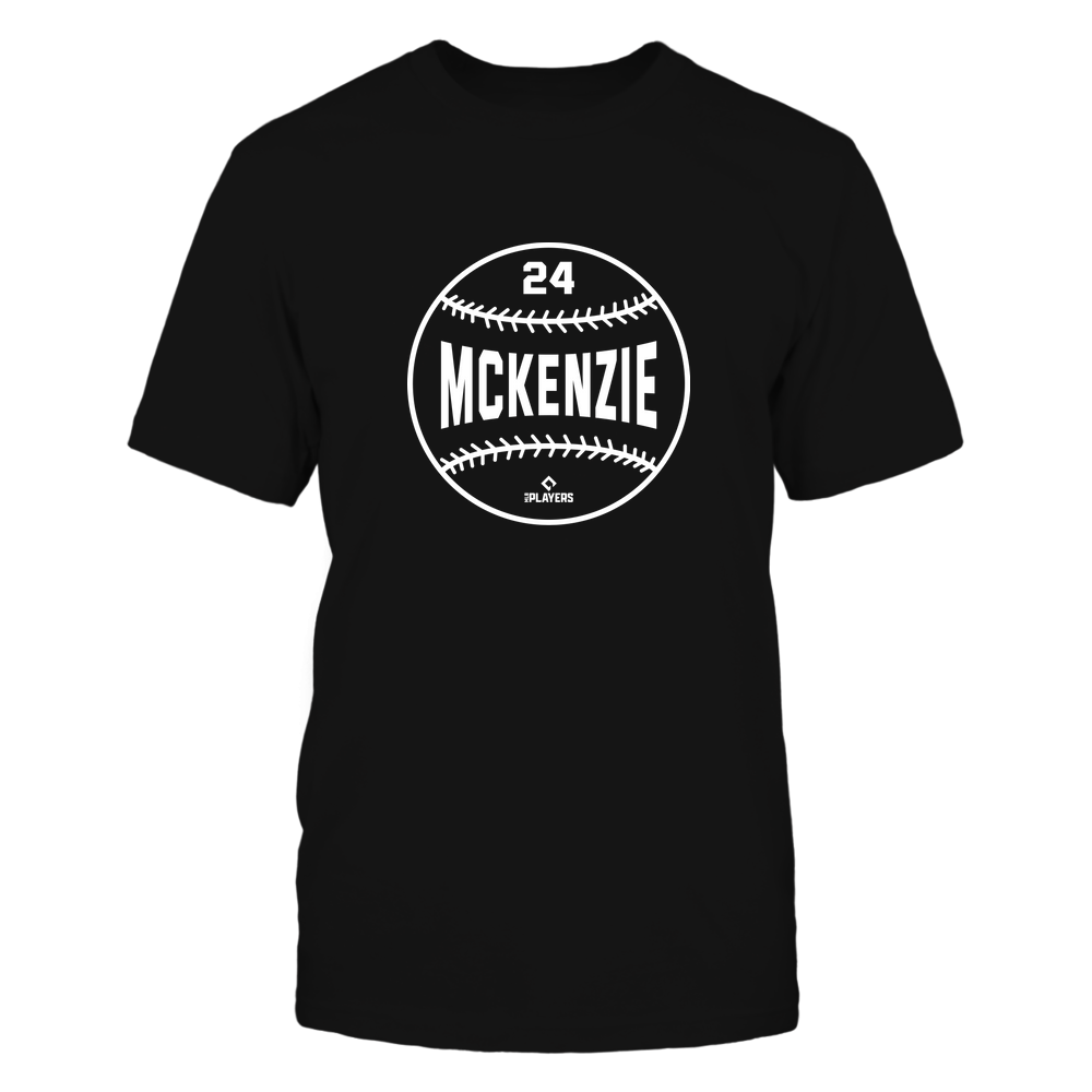 Triston McKenzie T-Shirt | Cleveland Pro Baseball | Ballpark MVP | MLBPA