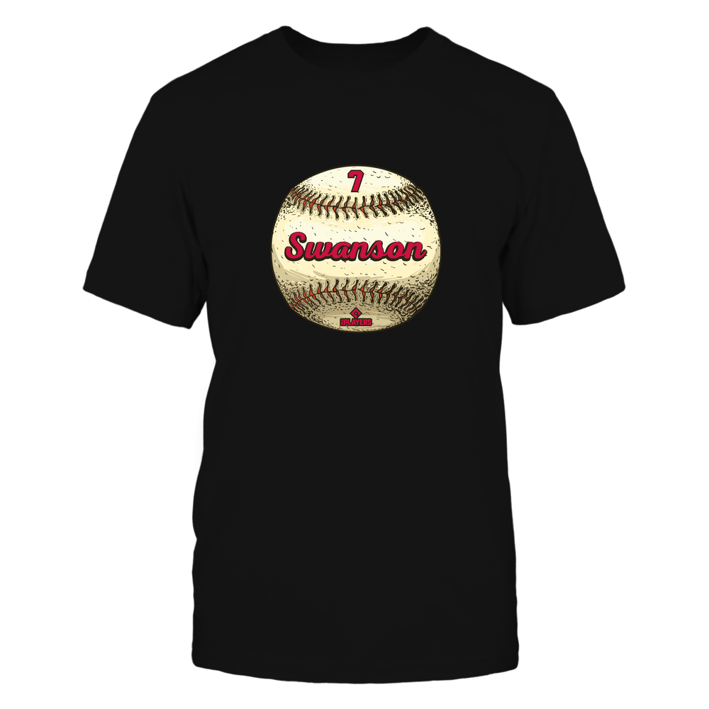 Dansby Swanson T-Shirt | Atlanta Pro Baseball | Ballpark MVP | MLBPA