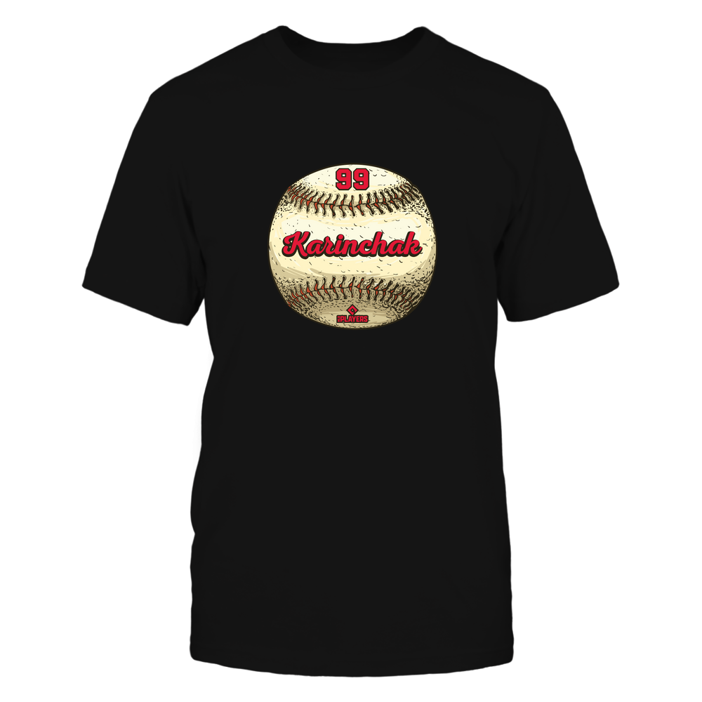 James Karinchak Shirt | Cleveland Major League Baseball | Ballpark MVP | MLBPA