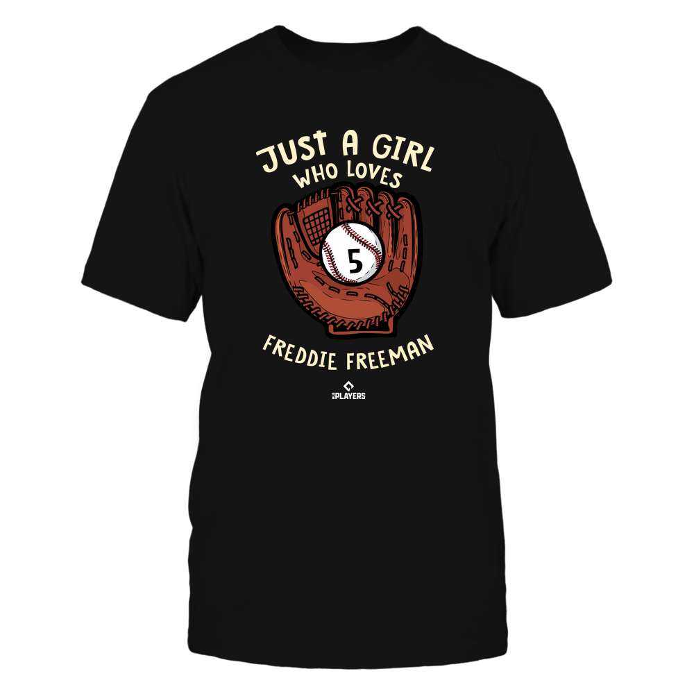 A Girl Who Loves - Freddie Freeman Shirt | Atlanta Major League Baseball | Ballpark MVP | MLBPA