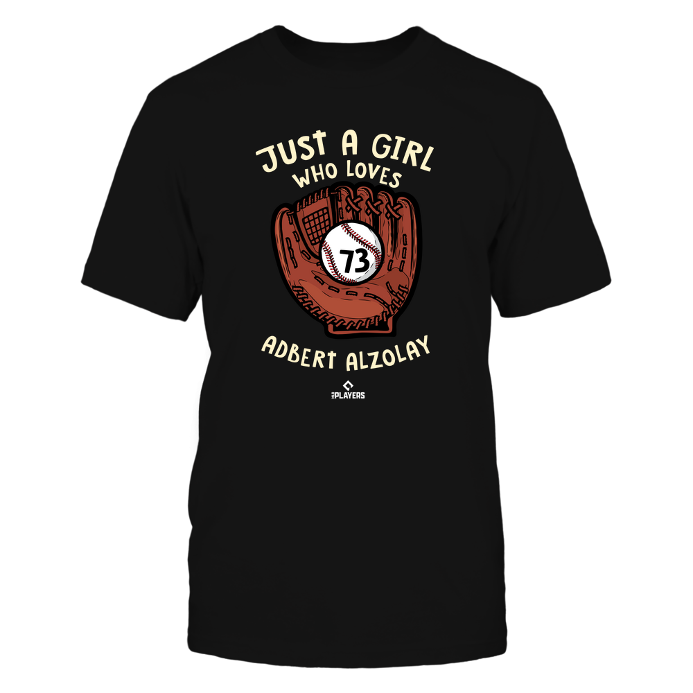 A Girl Who Loves - Adbert Alzolay Shirt | Chicago C Major League Baseball | Ballpark MVP | MLBPA