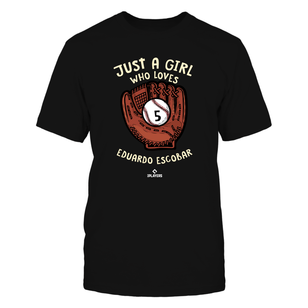 A Girl Who Loves - Eduardo Escobar Tee | New York M Baseball | MLBPA | Ballpark MVP