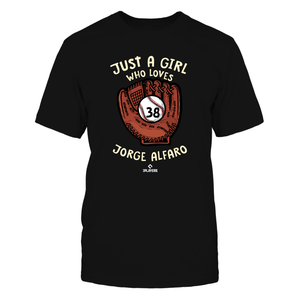 A Girl Who Loves - Jorge Alfaro T-Shirt | Miami Pro Baseball | Ballpark MVP | MLBPA