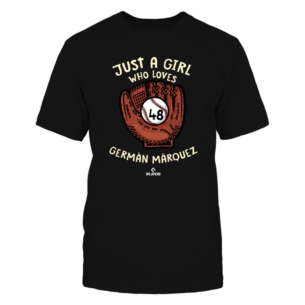 A Girl Who Loves - German Marquez Tee | Colorado Baseball | MLBPA | Ballpark MVP